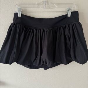FP Movement by Free People Black Flowy Skort Dance all Day Flowy Skort